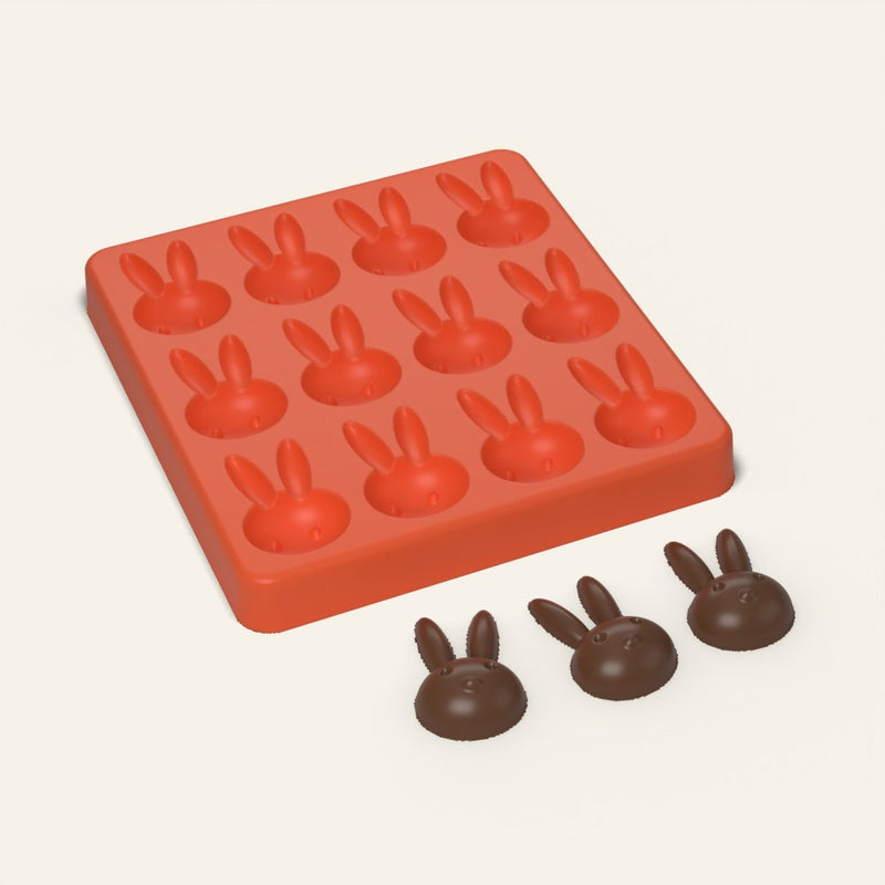 Bunny Candy Mold, 12 Cavity