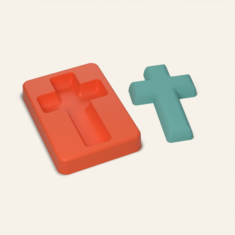 Cross Freshie Mold