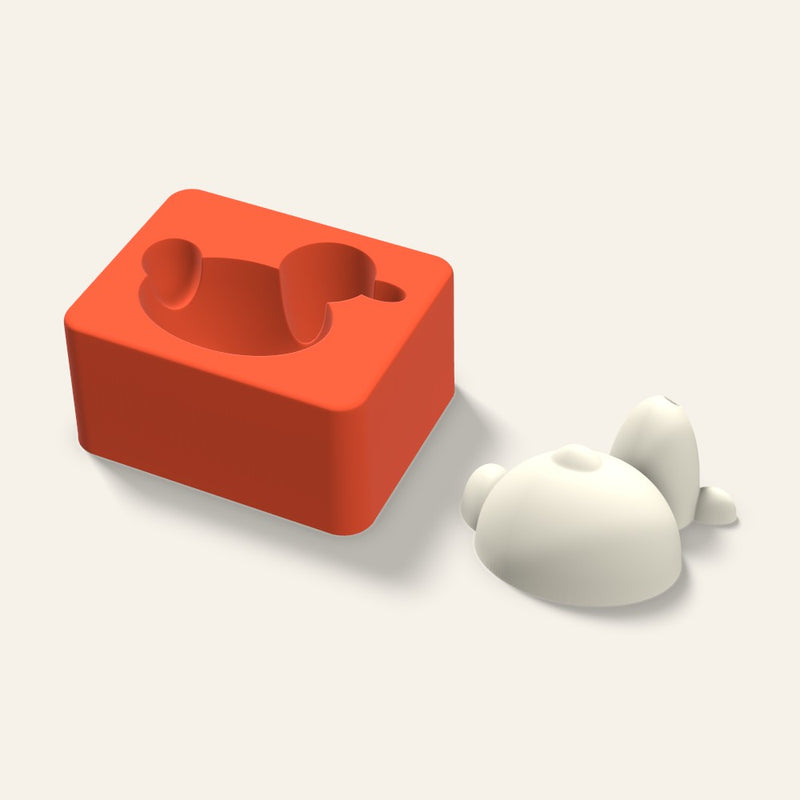 Duck Candle Mold, 3 x 1.5 Inch