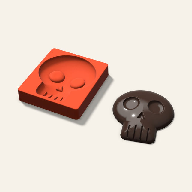 Giant Skull Mold, 6 Inch, 3D render