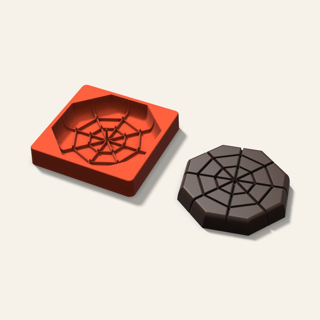 Giant Spider Web Mold, 6 Inch, 3D render