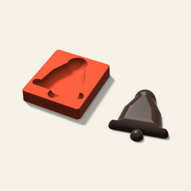 Giant Bell Mold, 6 Inch, 3D render