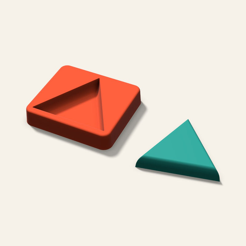 Triangle Freshie Mold, 3 Inch