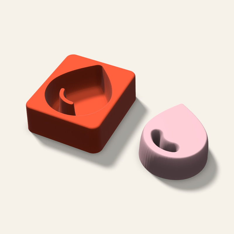 Water Drop Soap Mold, 3 Inch