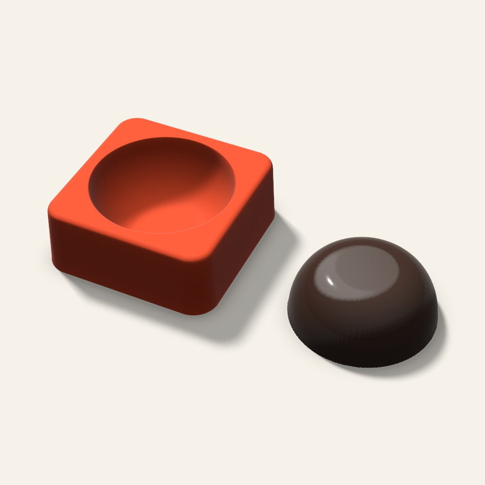 Macaron Cake Mold, 2 Inch, 3D render