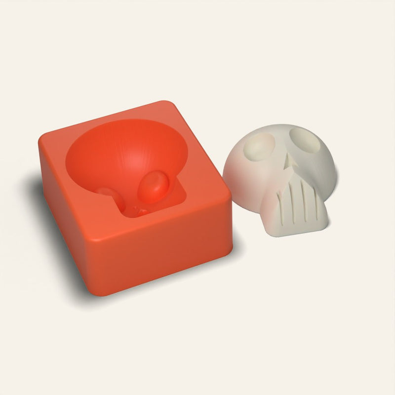 Skull Candle Mold