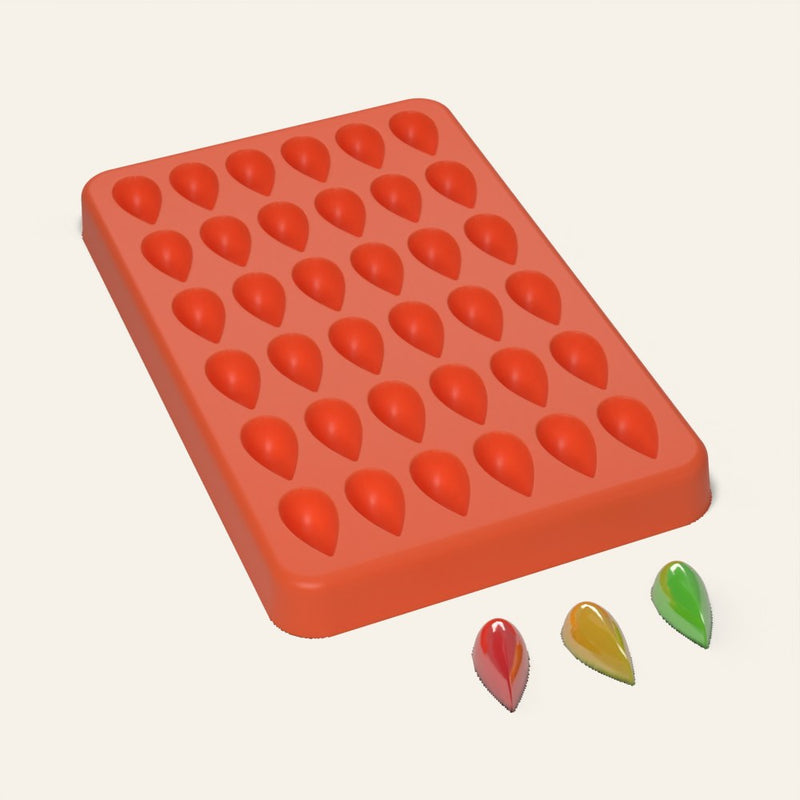 Teardrop Candy Mold, 36 Cavity