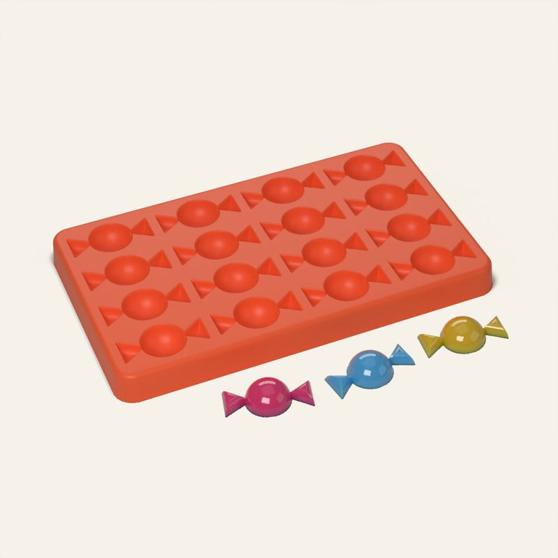 Wrapped Candy Mold, 16 Cavity